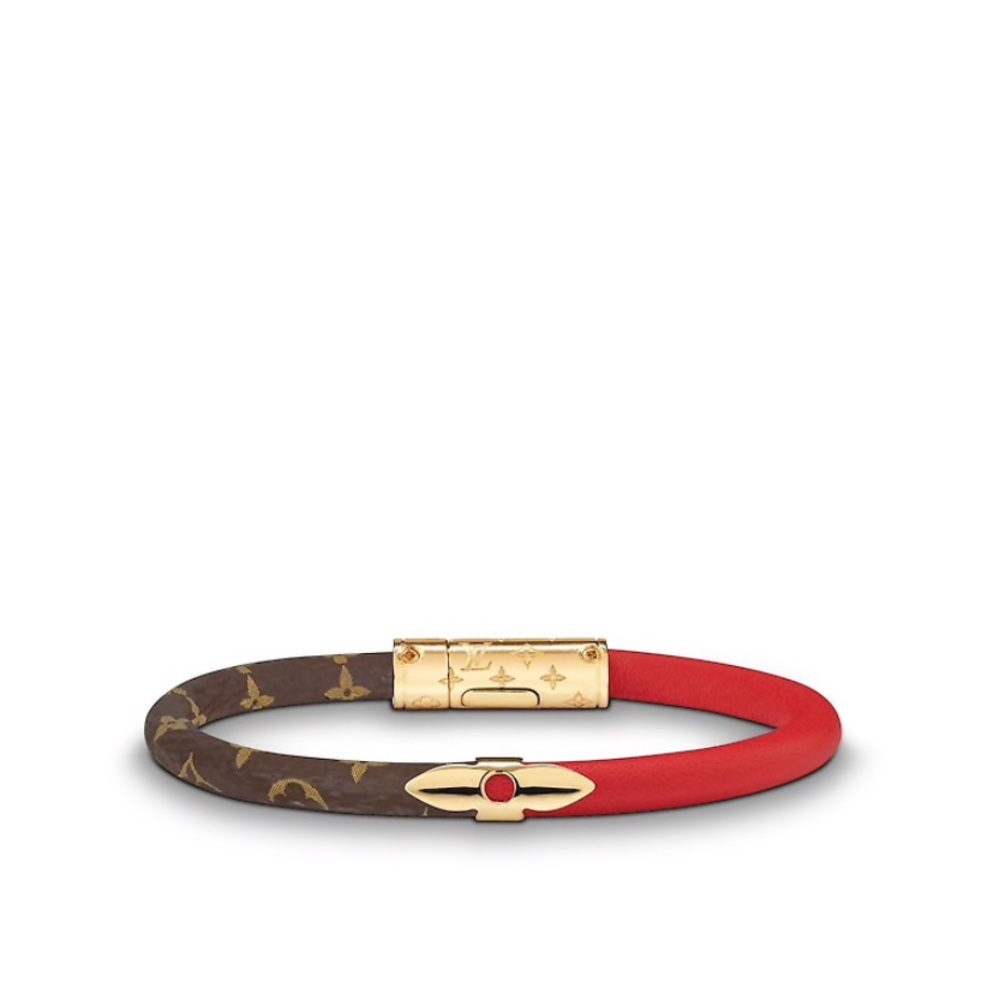 LOUIS VUITTON Monogram Daily Confidential Bracelet